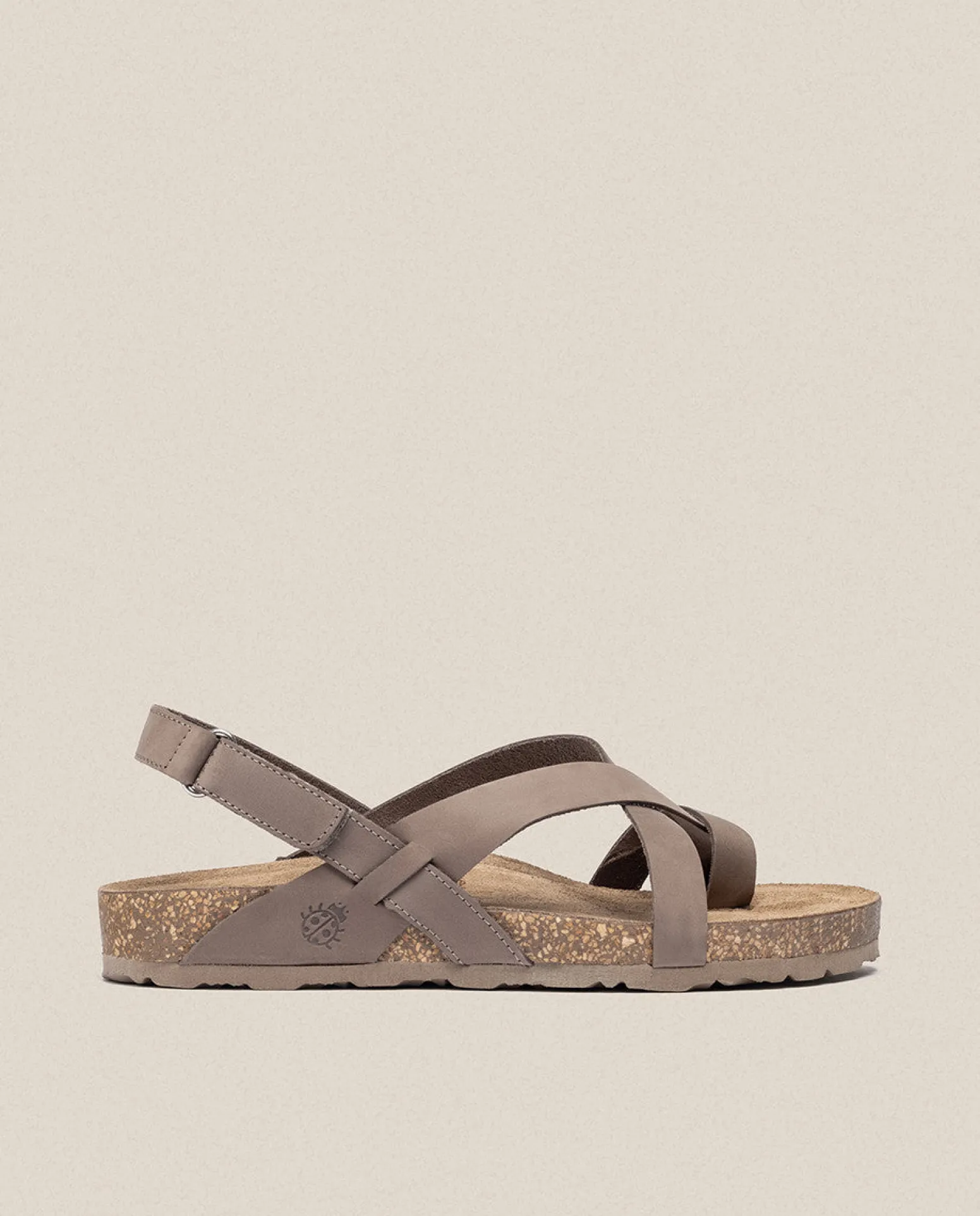 Flat Sandal JERBA-718 Brown