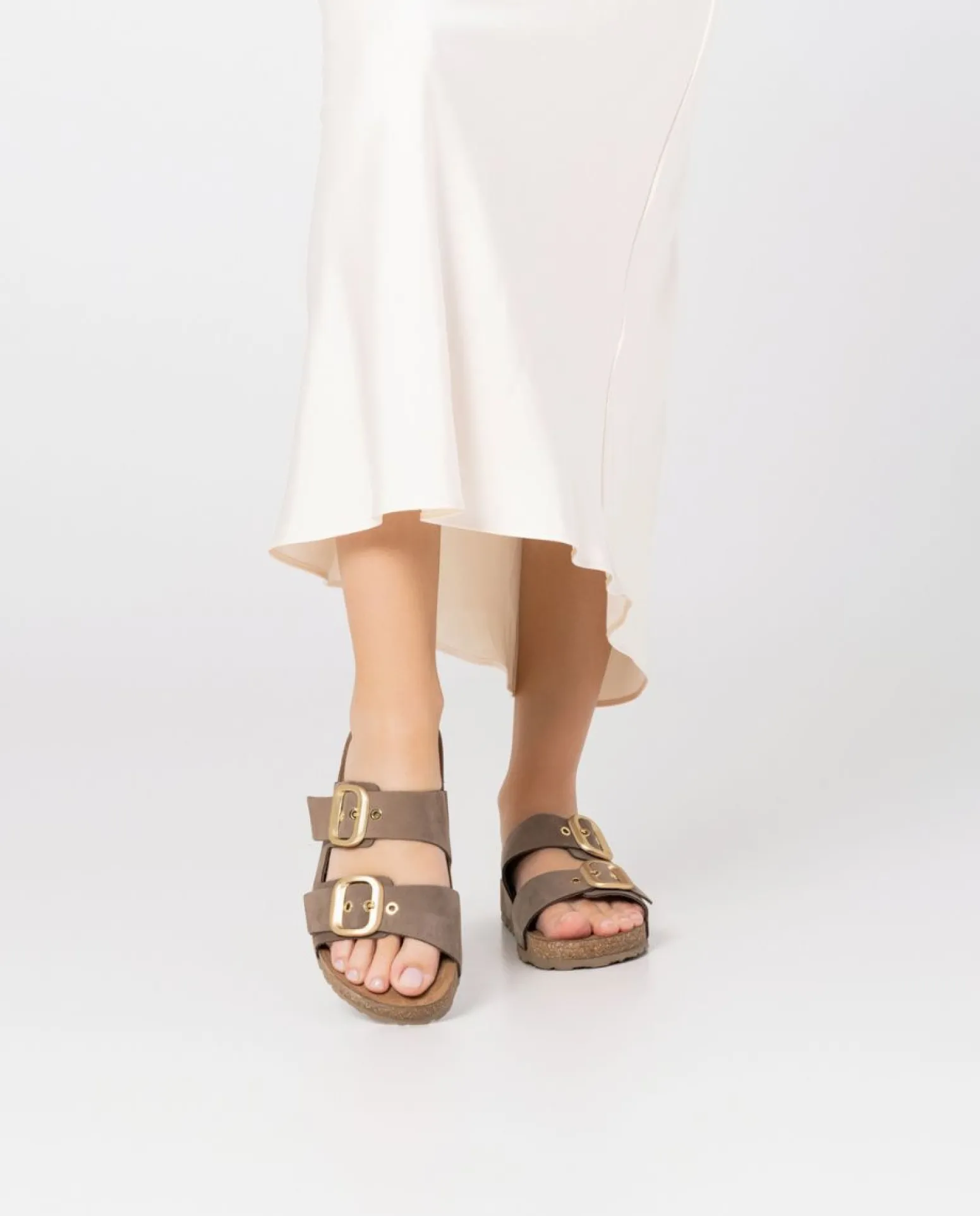 Flat Sandal JERBA-136 Brown