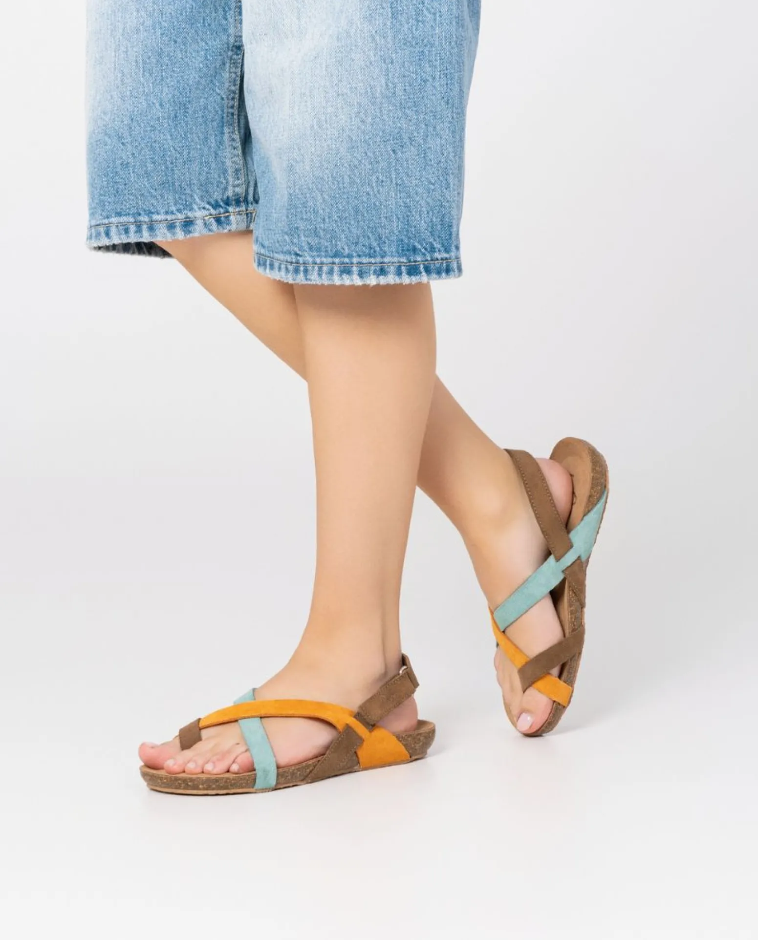 Flat Sandal JERBA-091 Orange
