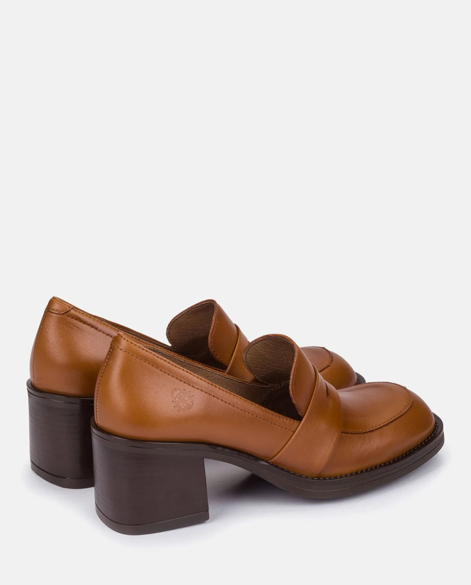 Heeled Shoe LANDAS-001 Brown