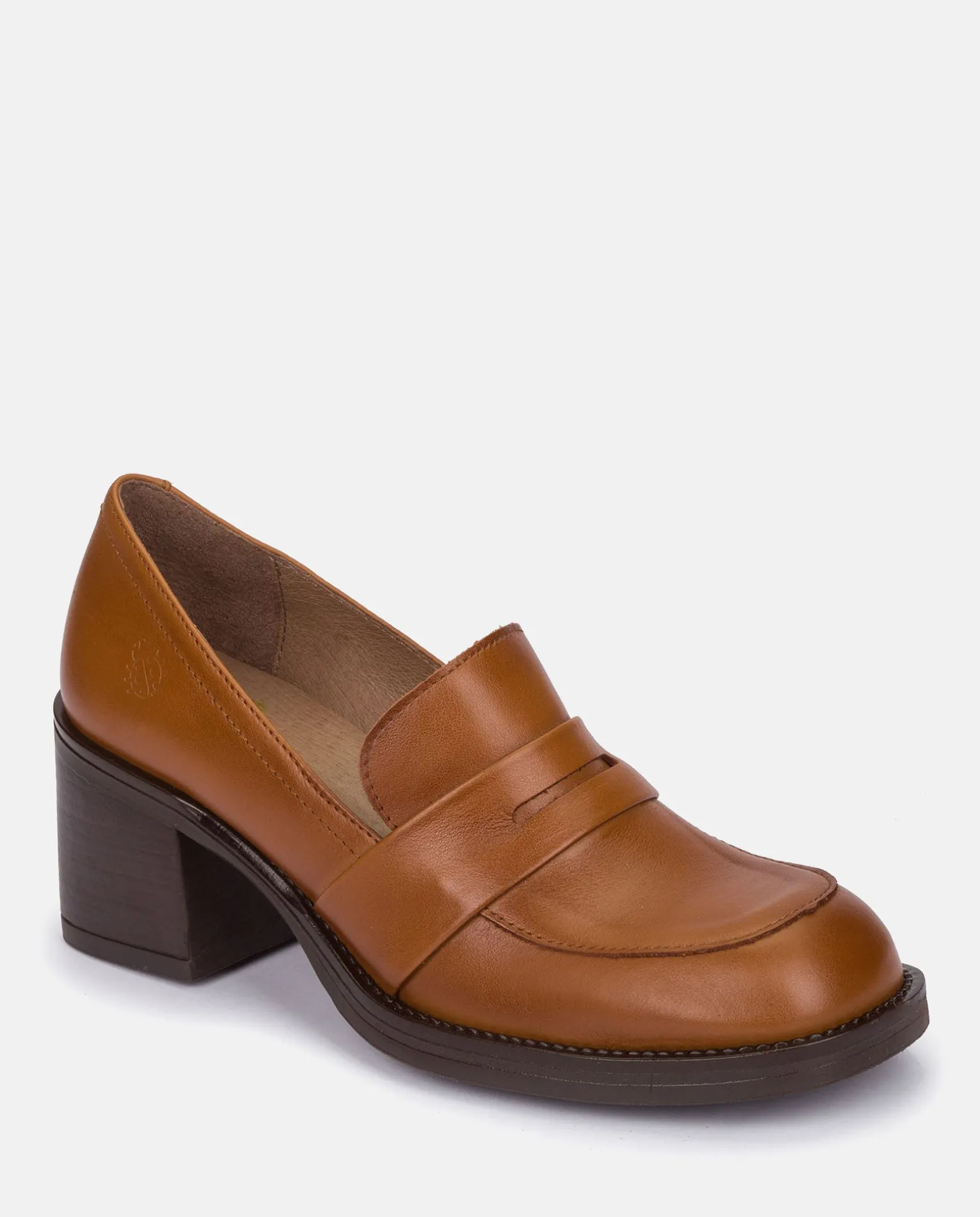 Heeled Shoe LANDAS-001 Brown